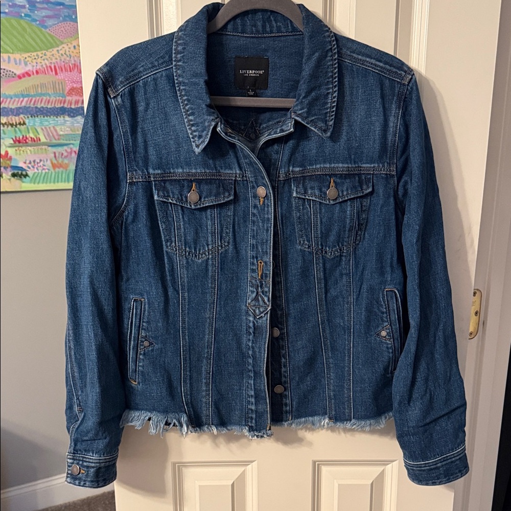 Liverpool Dark Indigo Jean Jacket